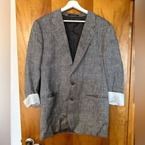Guy Laroche oversized tweed blazer